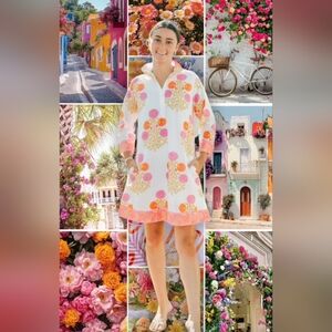 Victoria Dunn Marigold Cotton Dress